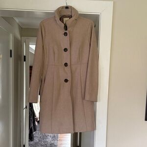 J. Crew Classic Tan Trench Coat